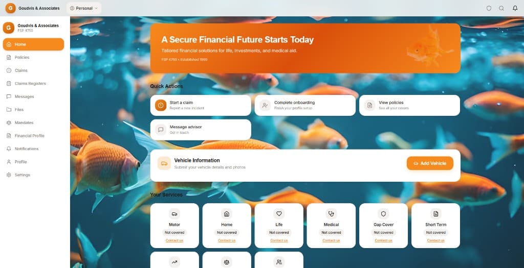 Goudvis Financial Advisory PWA