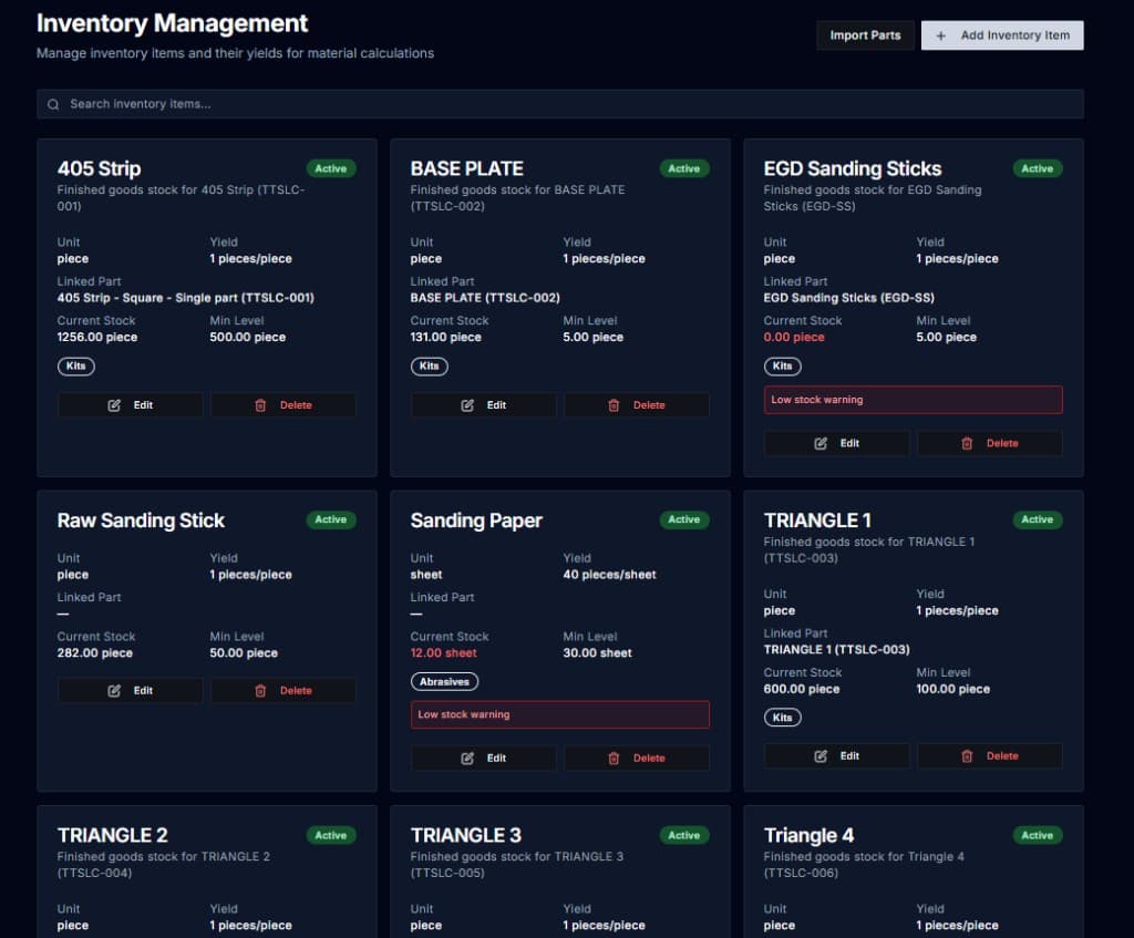 Inventory Management System